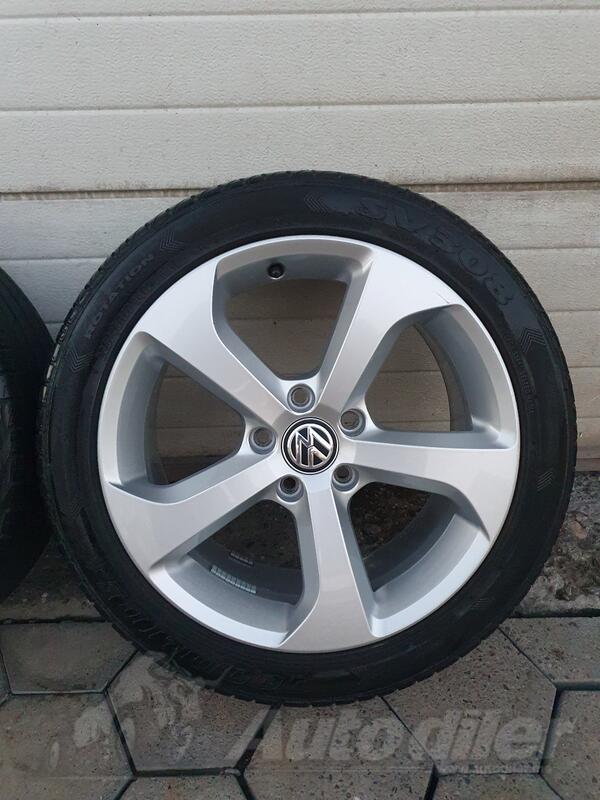 Fabričke felne i vw golf 7 17" gume