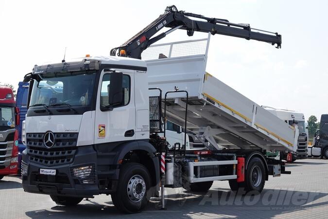 Mercedes Benz - AROCS 1836/ Kiper / HIAB Kran