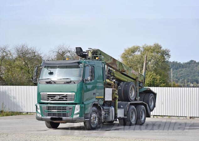 Volvo - FH 500 6x4 / Šticar + Kran LOGLIFT