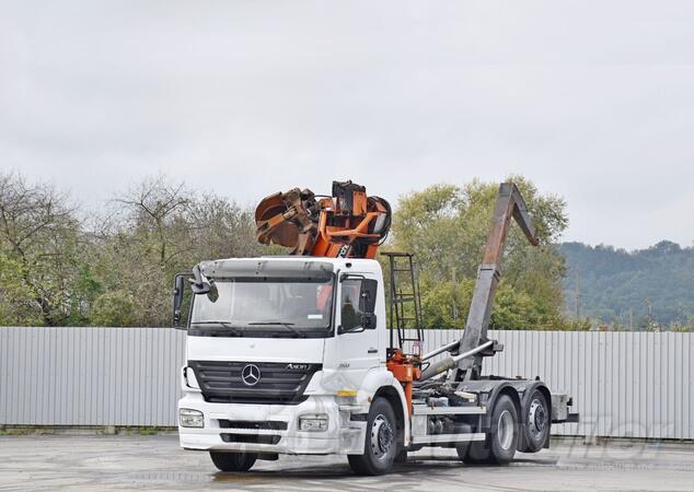 Mercedes Benz - AXOR 2533 / Rol Kiper + Kran MARCHESI