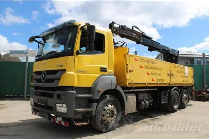 Mercedes Benz - 2543 L / Dvostrani Kiper + Kran HIAB