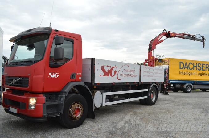 Volvo - FE 18.280 / Ravna Platforma + Kran HYVA