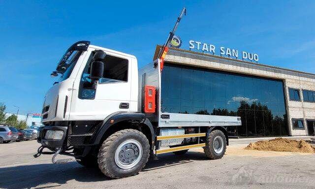 Iveco - EUROCARGO 4x4 / Kran HMF + Ravna Platforma