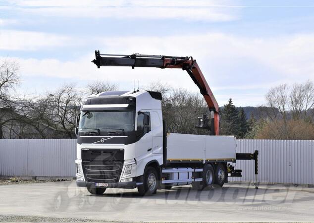 Volvo - FH 420 / Ravna platforma + Kran PALFINGER