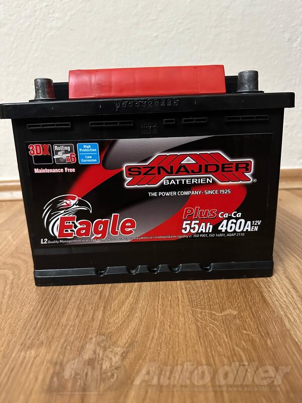 Akumulator Electric Power - Eagle Sznajder 55ah 460A 12V  12V - 55 Ah