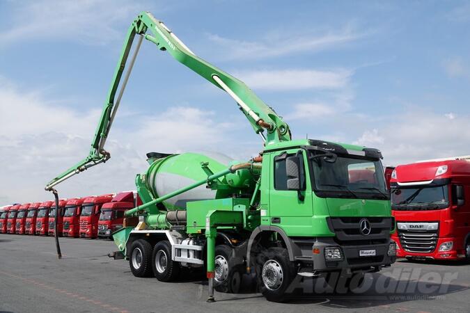 Mercedes Benz - ACTROS 3241 8x4 / Beton Mikser + Pumpa