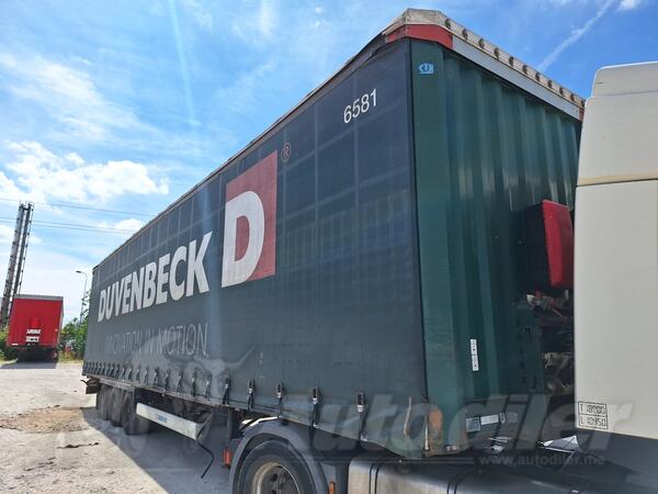 Krone - SD MEGA poluprikolica sa ceradom