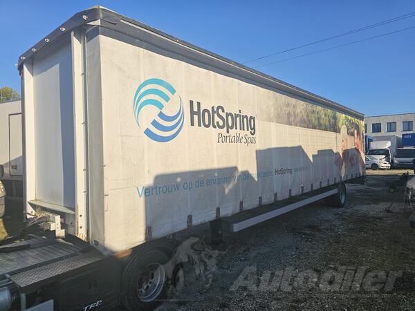 Ostalo - Kuiper 12.5 m poluprikolica sa kliznim ceradom