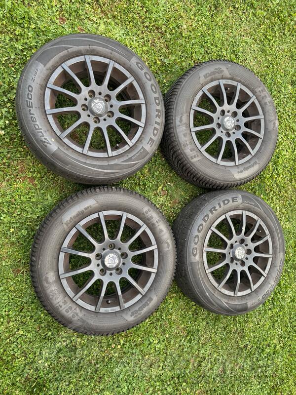 Alutec felne i 5x112r15 gume