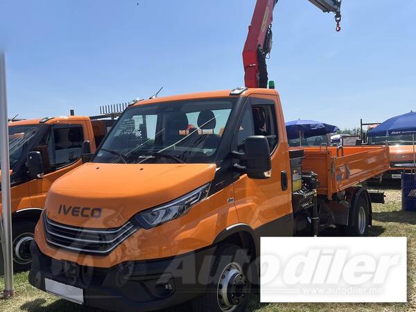 Iveco - Daily 70C18H Ravna platforma + Kran NOVI