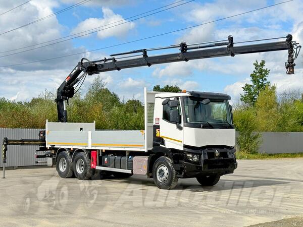 Renault - C 430 *HIAB X - HIPRO 192 ES -4 + FUNK* 6x4 / LUS-1000