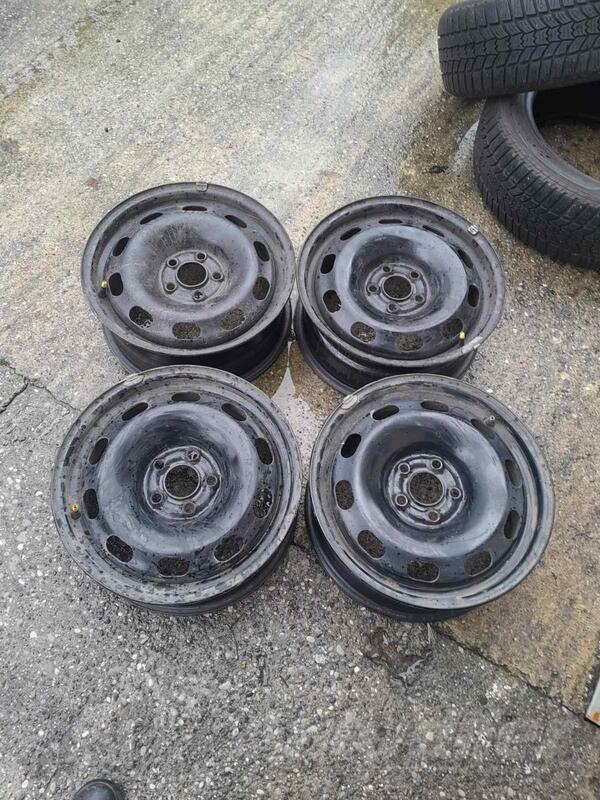 Fabričke - Vw - Čelik felne