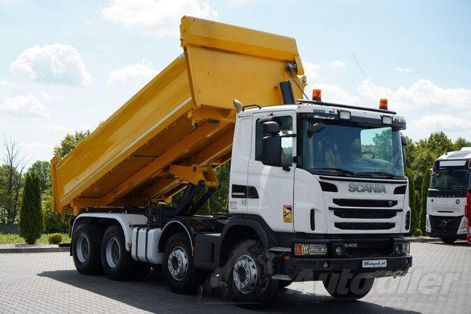 Scania - G 400,8x4, 2 s kiper IMP-2732