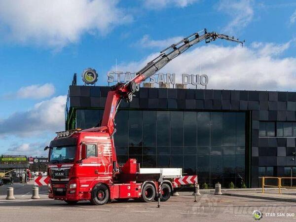 MAN - TGX 28.500 6x2 HMF 5020K-RC Fly Jib tegljač + kran / STR-0453