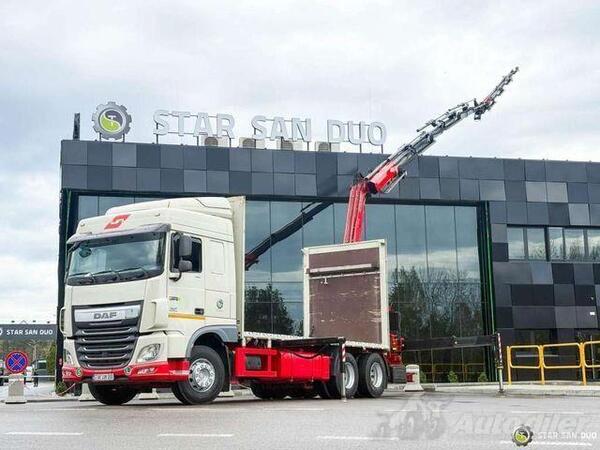 DAF - XF 440 6x2 Fassi F365 kamion platforma + kran / STR-0460