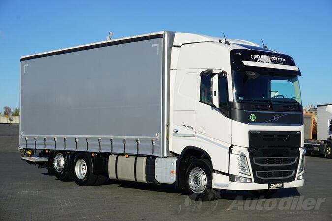 Volvo - FH / 420 / ACC / EURO 6 / 19 PALET /  kamion sa klizna zavesa cerada + rampa / DOM-1615