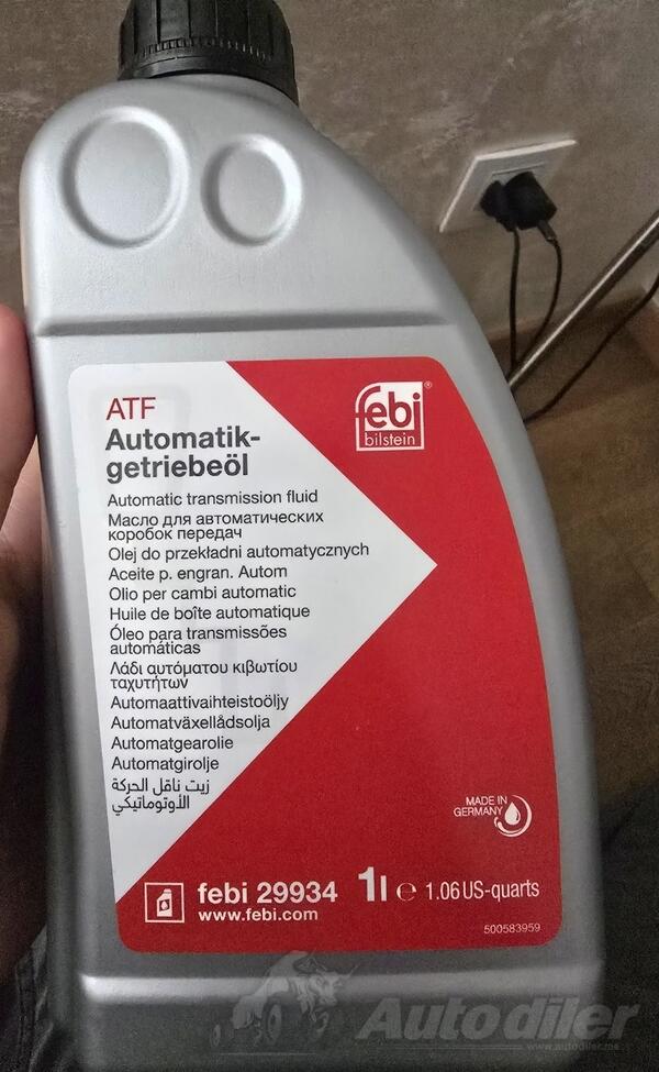 Ulja za mjenjače - Ostalo