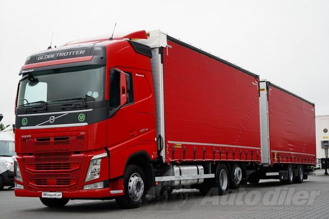 Volvo - FH 460 kamion sa klizna zavesa cerada + prikolica sa kliznom ceradom IMP-2749