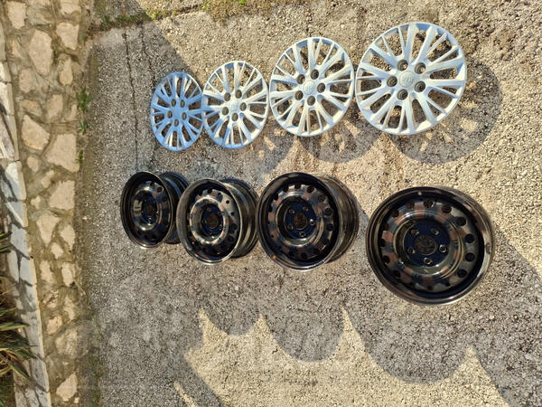 Fabričke - felge i rotkape Kia Ceed 2017 godište - Čelik felne