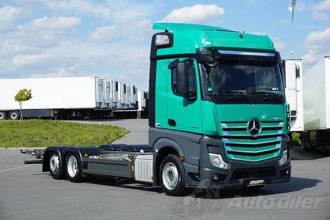 Mercedes Benz - ACTROS / 2548 / ACC / Euro 6 / RETARDER kamion šasija,  6x2 / DOM-1739