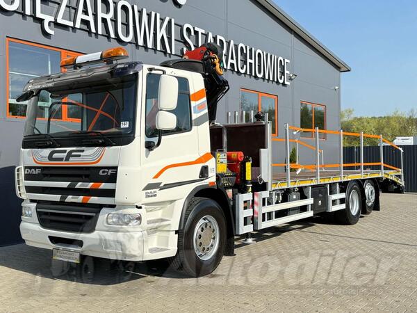 DAF - CF 75.310 / E5 / 6x2 / PALFINGER PK 18002 EH / pl šlep auto / JOA-0171