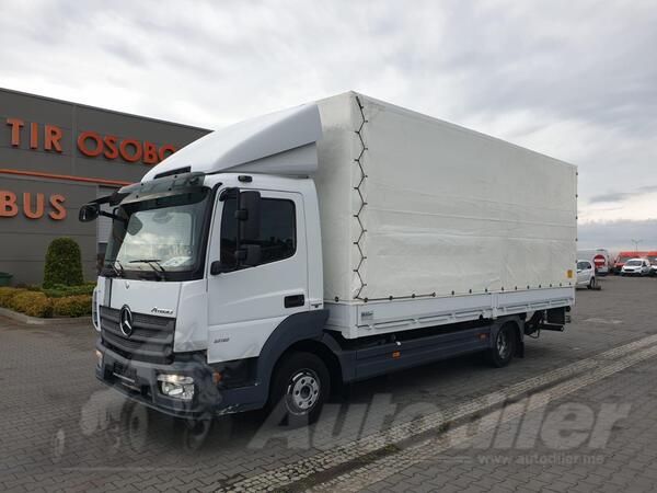 Mercedes Benz - Atego 818 kamion s ceradom + rampa / GRI-0244