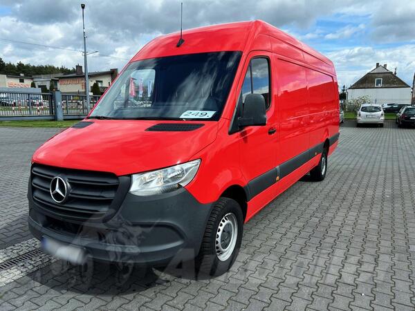 Mercedes Benz - Sprinter 319 CDI V6 L4H2 L5H2 MAXI LONG minibus furgon /  GRI-0274