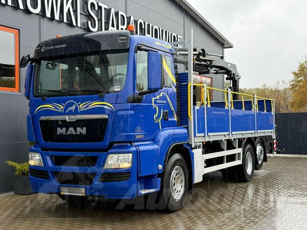 Scania -  TGS 26.360 kamion s ravnom platformom / JOA-0212