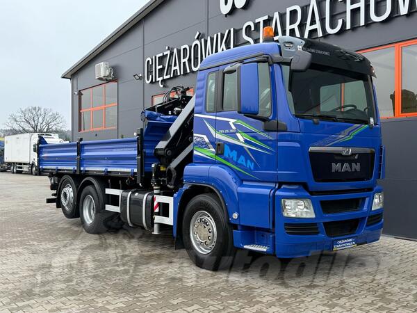 MAN - TGM TGX 26.360 // E5 // 6x2 kiper + kran / JOA-0219