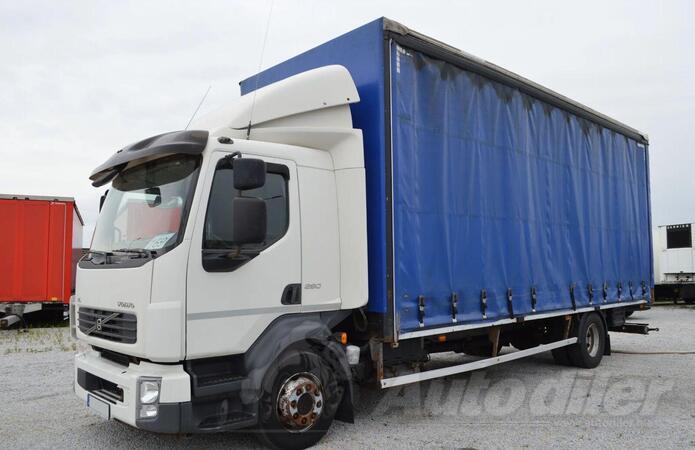 Volvo - FL 290 12.290 EURO 5 kamion sa klizna zavesa cerada / GRI-0325