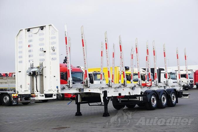 Schwarzmuller - poluprikolica za prevoz drva / DOM-1762