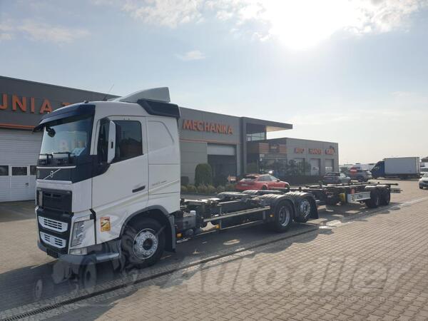 Volvo - FH 460 EURO 6 BDF + FLIEGL TWP180 vozilo za prevoz kontejnera + prikolica / GRI-0384