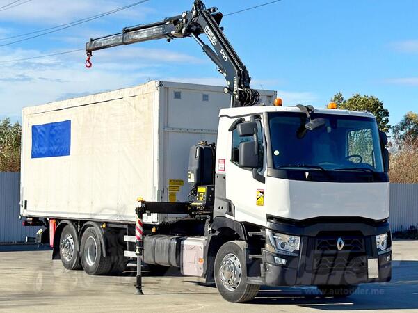 Renault - T380 - FASSI F120B.2.22/6X2/LUS1036