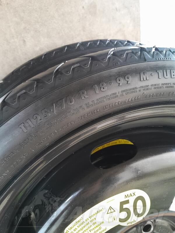 Fabričke felne i rezervna gume