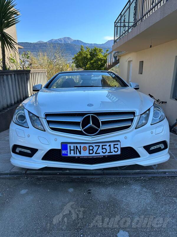 Mercedes Benz - E 250 - CABRIO AMG LINE 2.2 cgi, 150 kw