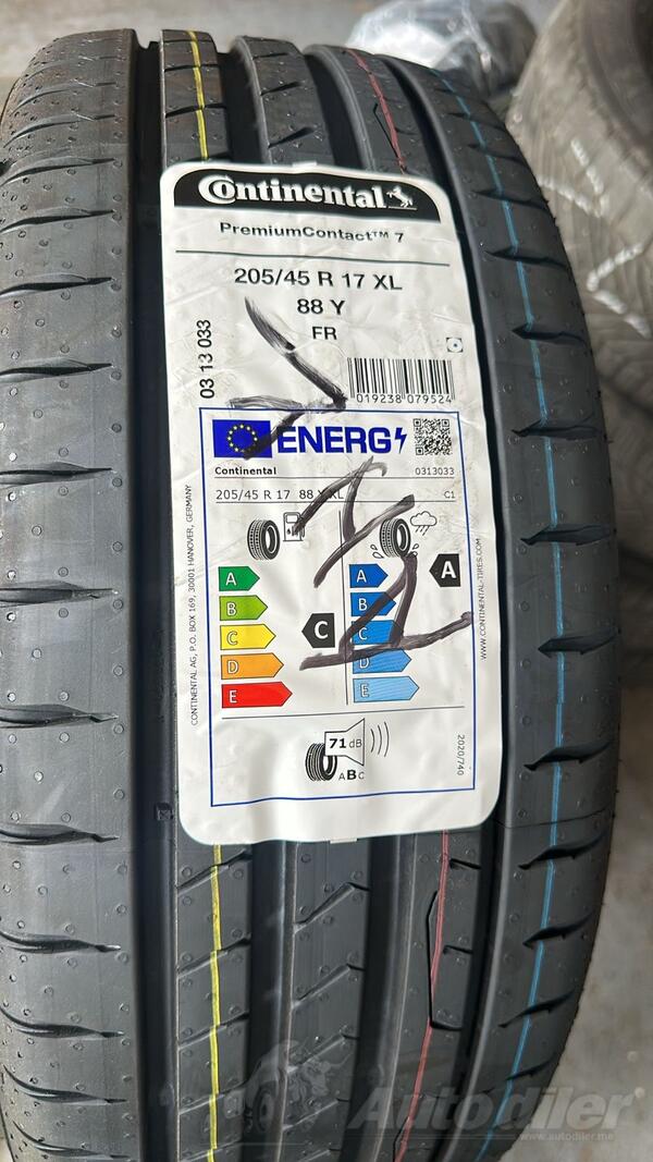 Continental - Premium contact 7 - Ljetnja guma