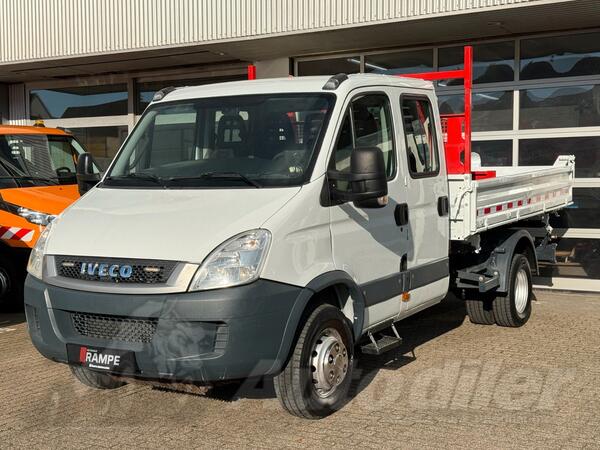 Iveco - Daily 70C17 Doka trostrani kiperi + kran