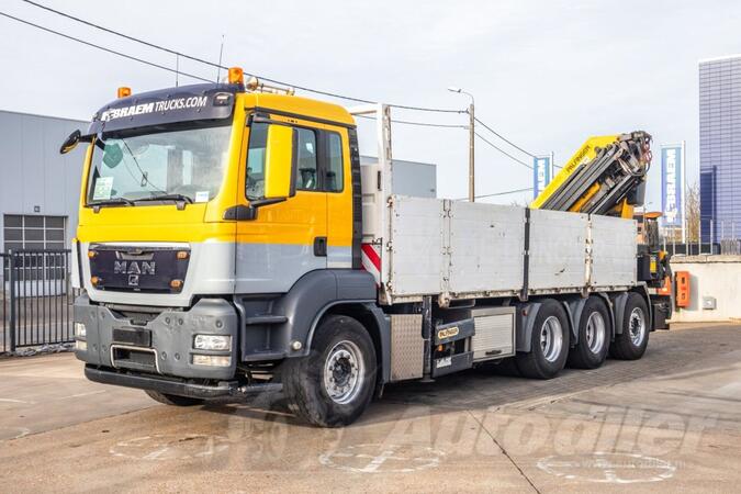 MAN - TGS 35.440 8x4 Ravna Platforma + Kran Palfinger PK 42002-SH