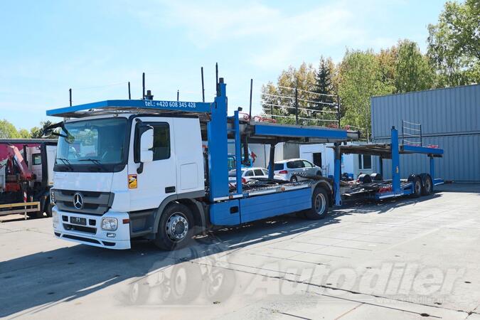 Mercedes Benz - Actros 1841 kamion za prevoz automobila + prikolica