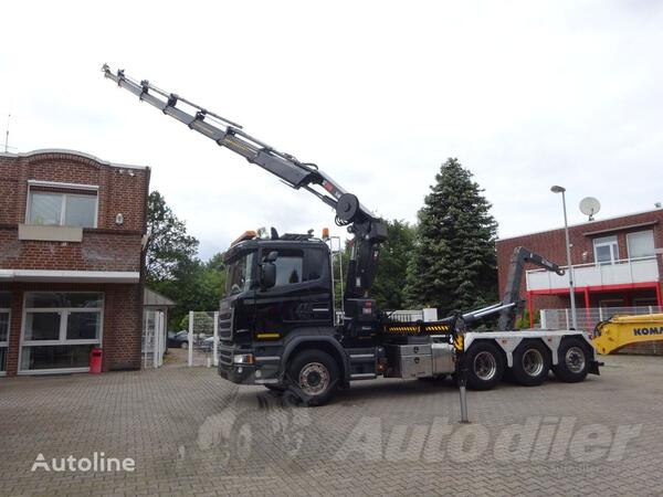 Scania - R490 + Kran HIAB 302E-6 kamion sa kukom