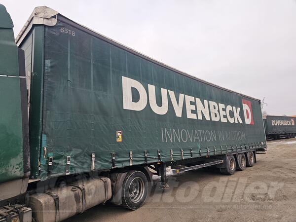 Schmitz Cargobull - SCS Varios platforma + cerada MEGA poluprikolica