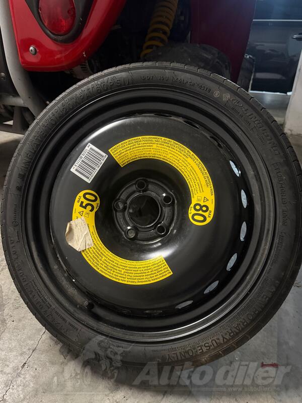 Fabričke - Rezerni tocak - Čelik felne