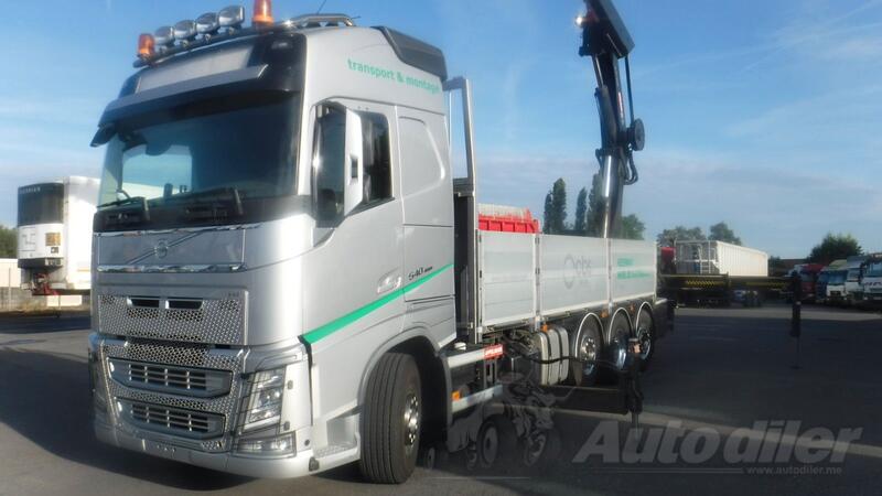 Volvo - FH 540 8x2 Ravna Platforma / Kran Hiab XS 377 EP-4