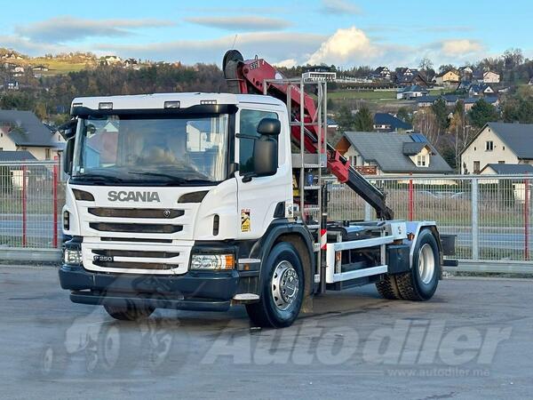 Scania - P250 Kran HMF 635 K2