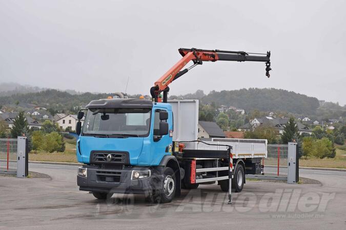 Renault - C 320 Ravna Platforma + Kran Palfinger PK 12002 EH - A