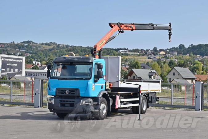 Renault - C 320 Ravna Platforma + Kran Palfinger PK 12002 EH