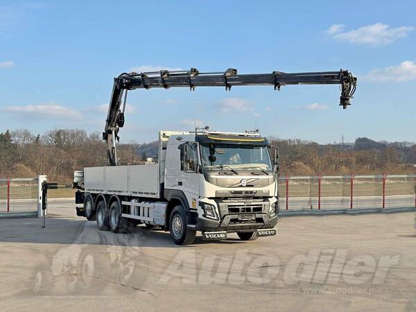 Volvo - FMX 460 8x4 Platformom + Kran HIAB X - HIPRO 302 EP - 5