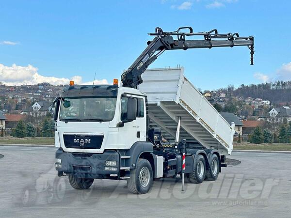 MAN - TGS 26.400 6x4 Kiper + Kran Hiab 166 ES - 3 HIPRO