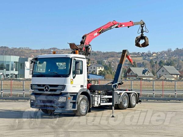 Mercedes Benz - ACTROS 2544 6x2 Kamion sa kukom + Kran LHO L190Z