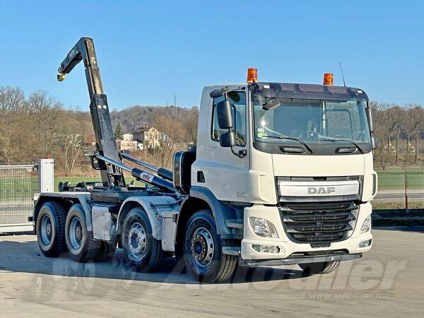 DAF - CF 440 8x4 Kamion sa kukom